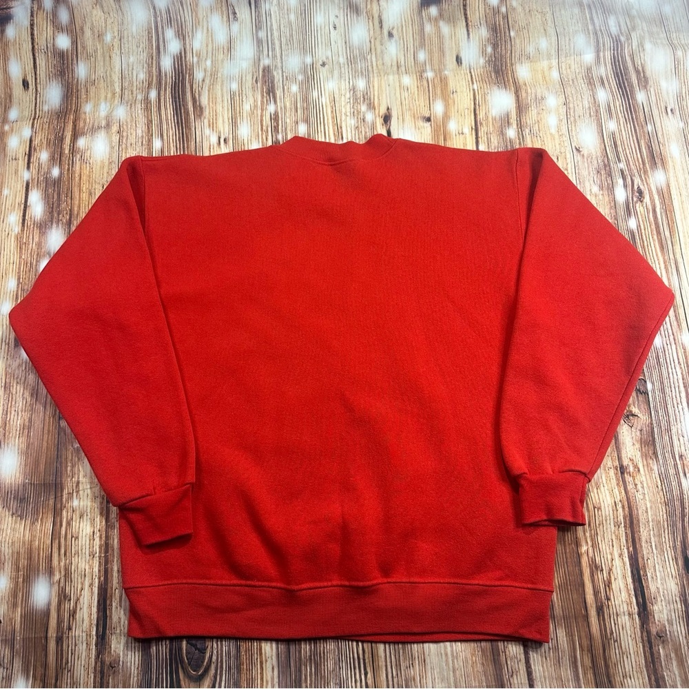 Vintage 90s San Francisco 49ers Salem NFL Montana Graphic Sweatshirt Size L - Picture 3 of 16